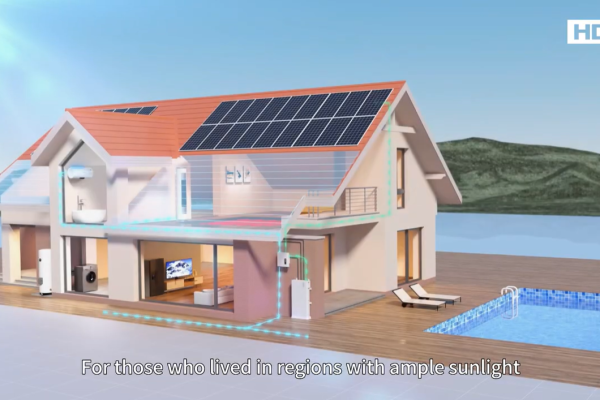 Soluție Smart Home conectată la rețeaua electrică, sistem fotovoltaic HDL BESS